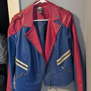 Captain Marvel Her Universe Faux Leather Jacket